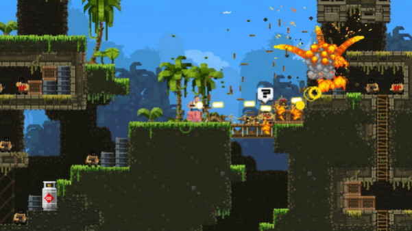Игра Broforce, скриншот