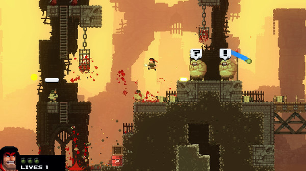 Игра Broforce, скриншот