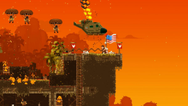 Игра Broforce, скриншот