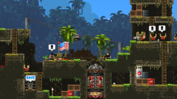 Игра Broforce, скриншот