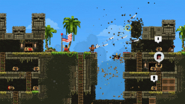 Игра Broforce, скриншот