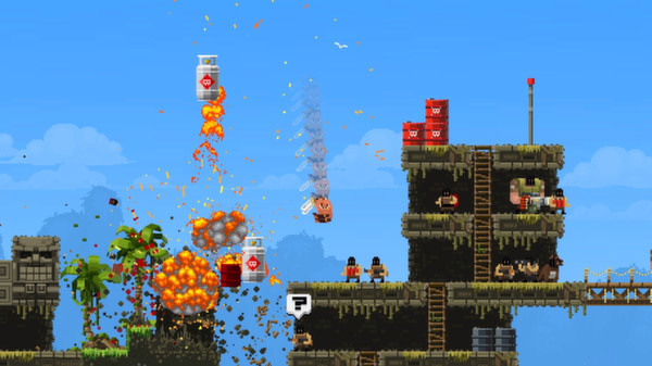 Игра Broforce, скриншот