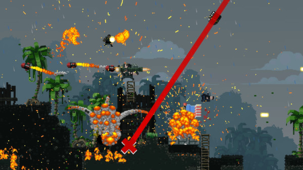 Игра Broforce, скриншот