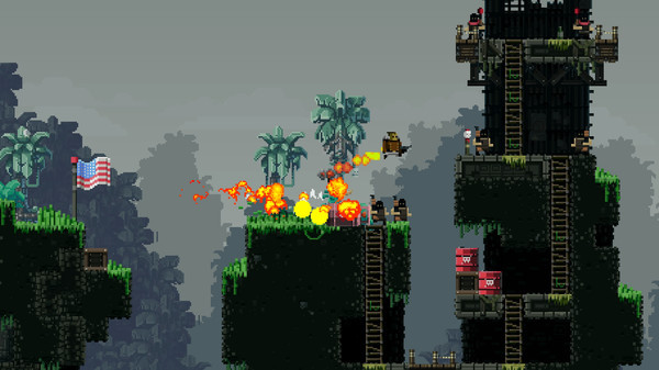 Игра Broforce, скриншот