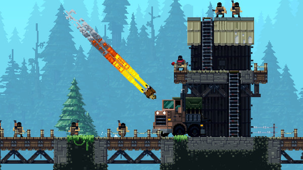 Игра Broforce, скриншот