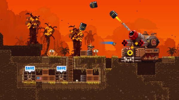 Игра Broforce, скриншот