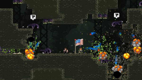 Игра Broforce, скриншот