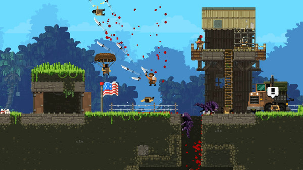 Игра Broforce, скриншот