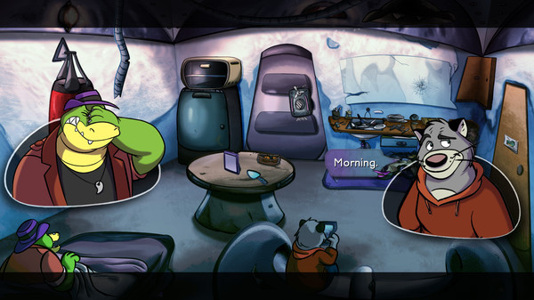 Игра BROK the InvestiGator, скриншот