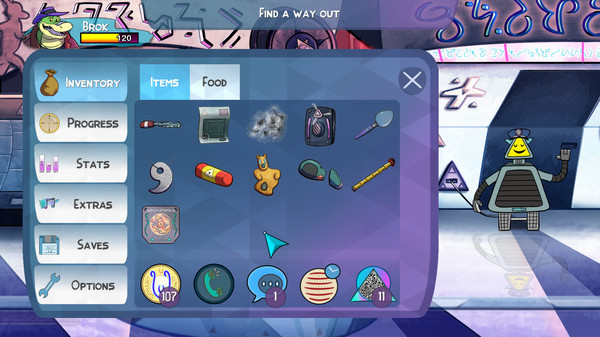 Игра BROK the InvestiGator, скриншот