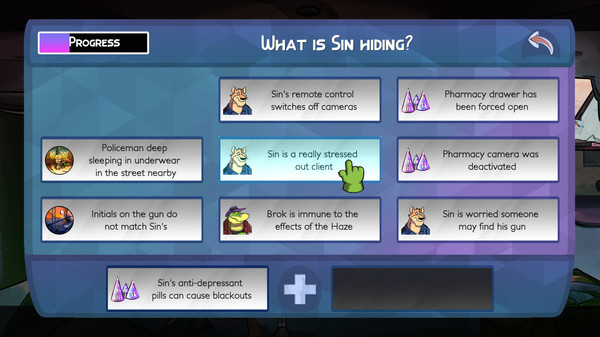 Игра BROK the InvestiGator, скриншот