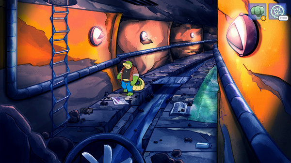 Игра BROK the InvestiGator, скриншот