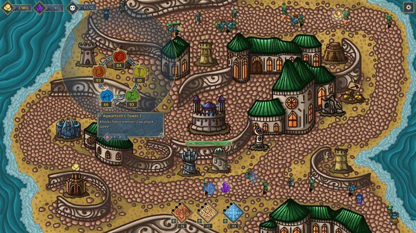 Игра Broken Lands - Tower Defense, скриншот
