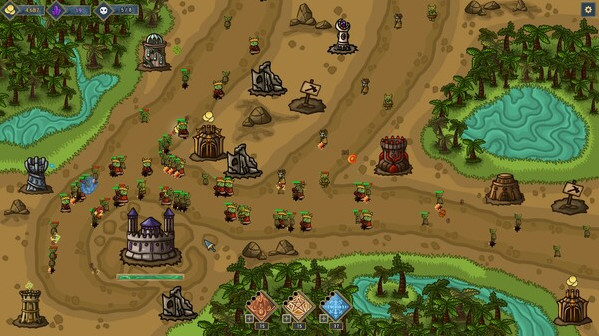 Игра Broken Lands - Tower Defense, скриншот