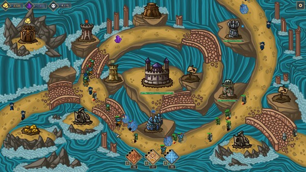 Игра Broken Lands - Tower Defense, скриншот