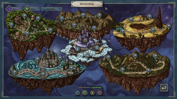 Игра Broken Lands - Tower Defense, скриншот