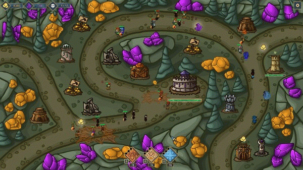 Игра Broken Lands - Tower Defense, скриншот
