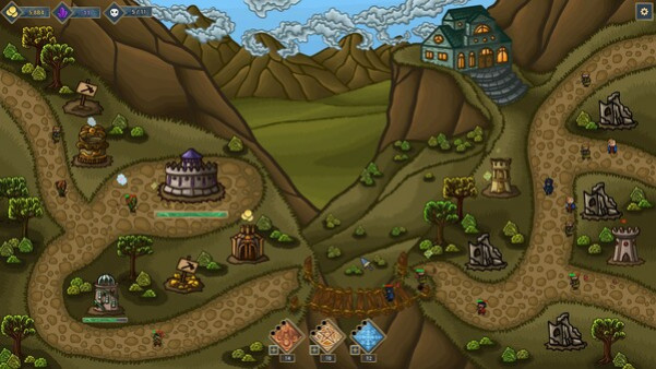 Игра Broken Lands - Tower Defense, скриншот