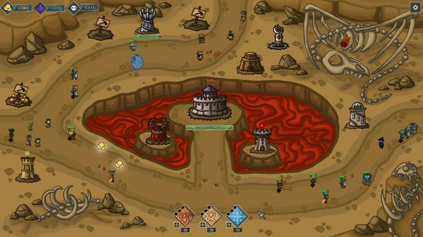 Игра Broken Lands - Tower Defense, скриншот