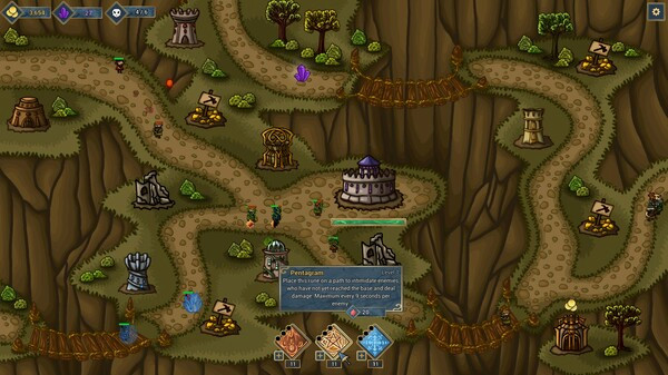 Игра Broken Lands - Tower Defense, скриншот