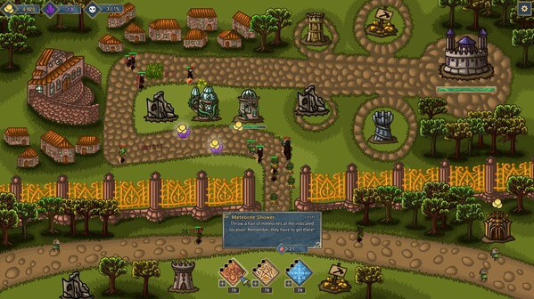 Игра Broken Lands - Tower Defense, скриншот