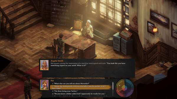 Игра Broken Roads, скриншот