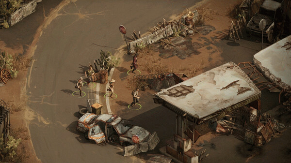Игра Broken Roads, скриншот