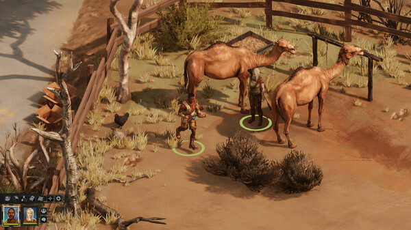 Игра Broken Roads, скриншот