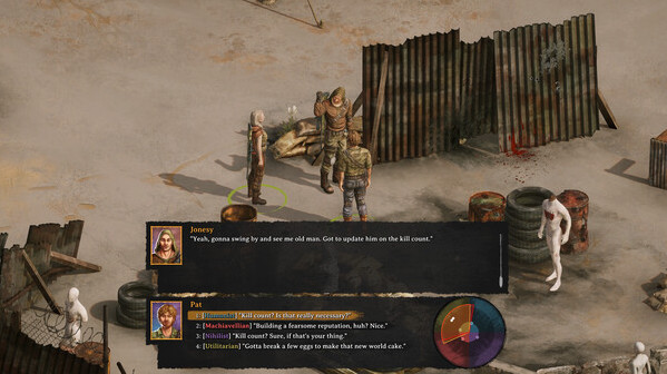 Игра Broken Roads, скриншот