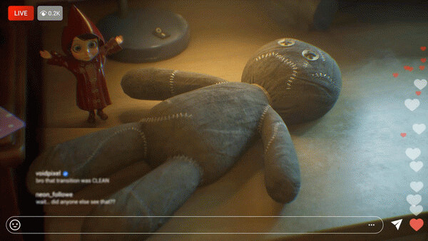 Игра BrokenLore: FOLLOW, скриншот