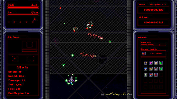 Игра BroodStar, скриншот