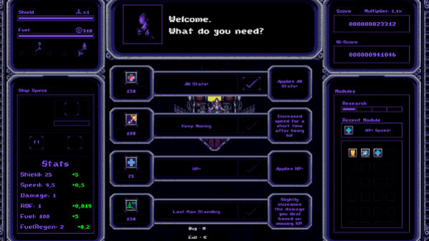 Игра BroodStar, скриншот