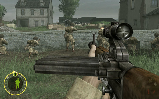 Игра Brothers in Arms: Earned in Blood, скриншот