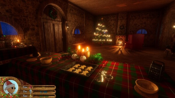 Игра Brownie's Haunted Christmas, скриншот