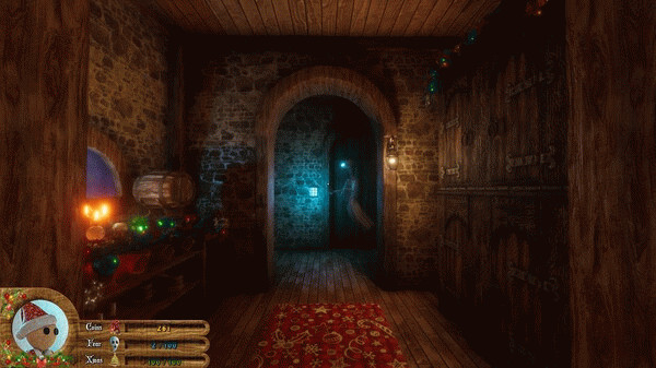 Игра Brownie's Haunted Christmas, скриншот