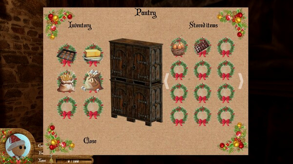 Игра Brownie's Haunted Christmas, скриншот