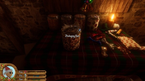 Игра Brownie's Haunted Christmas, скриншот