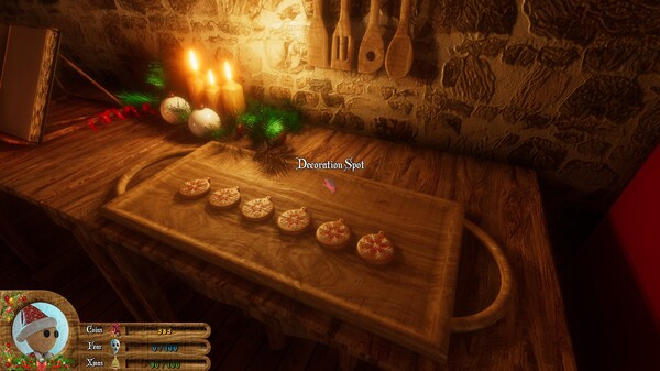 Игра Brownie's Haunted Christmas, скриншот