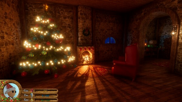 Игра Brownie's Haunted Christmas, скриншот