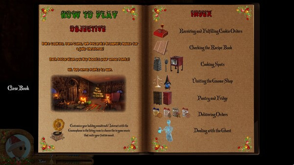 Игра Brownie's Haunted Christmas, скриншот