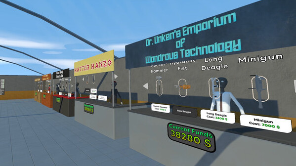 Игра BRUTALISTICK VR, скриншот