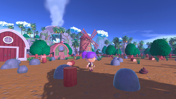 Игра Bubble Chicken Farm, скриншот