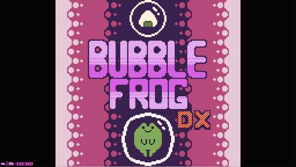 Игра Bubble Frog DX, скриншот