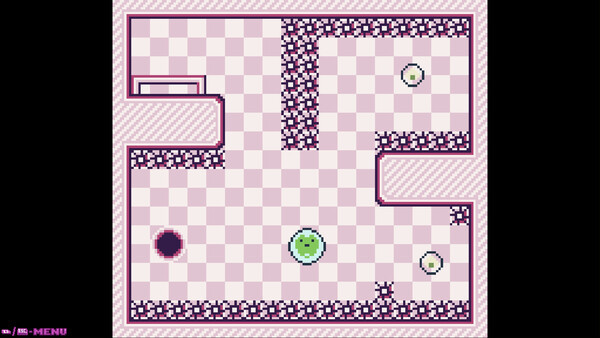 Игра Bubble Frog DX, скриншот