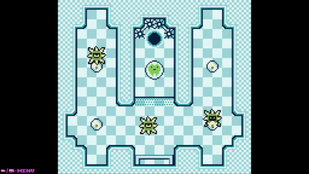 Игра Bubble Frog DX, скриншот