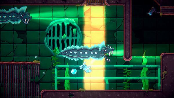 Игра Bubble Ghost Remake - Comic Book, скриншот