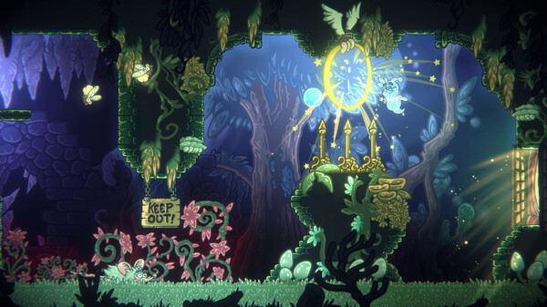 Игра Bubble Ghost Remake, скриншот