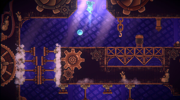 Игра Bubble Ghost Remake, скриншот