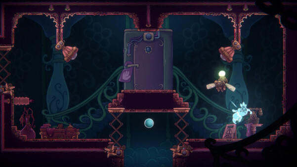 Игра Bubble Ghost Remake, скриншот