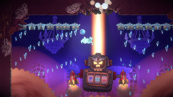 Игра Bubble Ghost Remake, скриншот